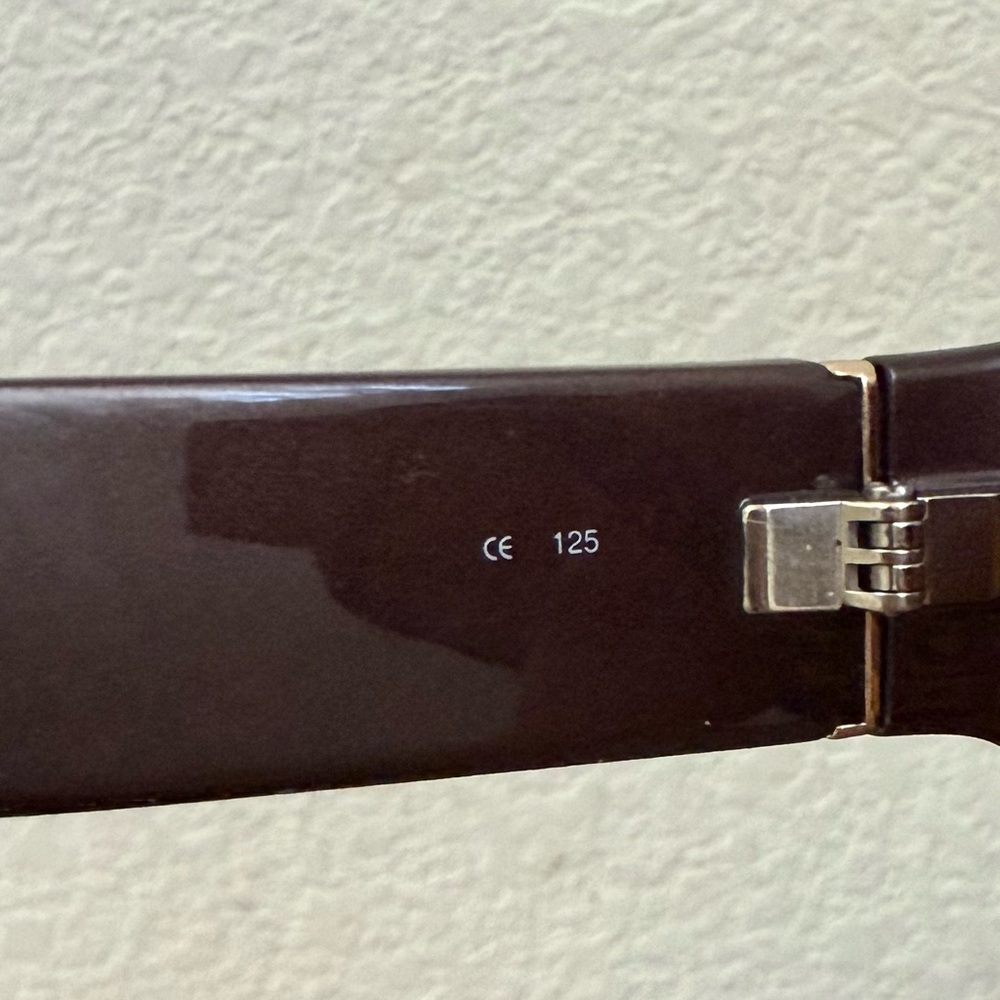COACH S3005 Brown Gold Logo Arm -125/150? Nearsighted RX Prescription Sunglasses - Picture 14 of 16